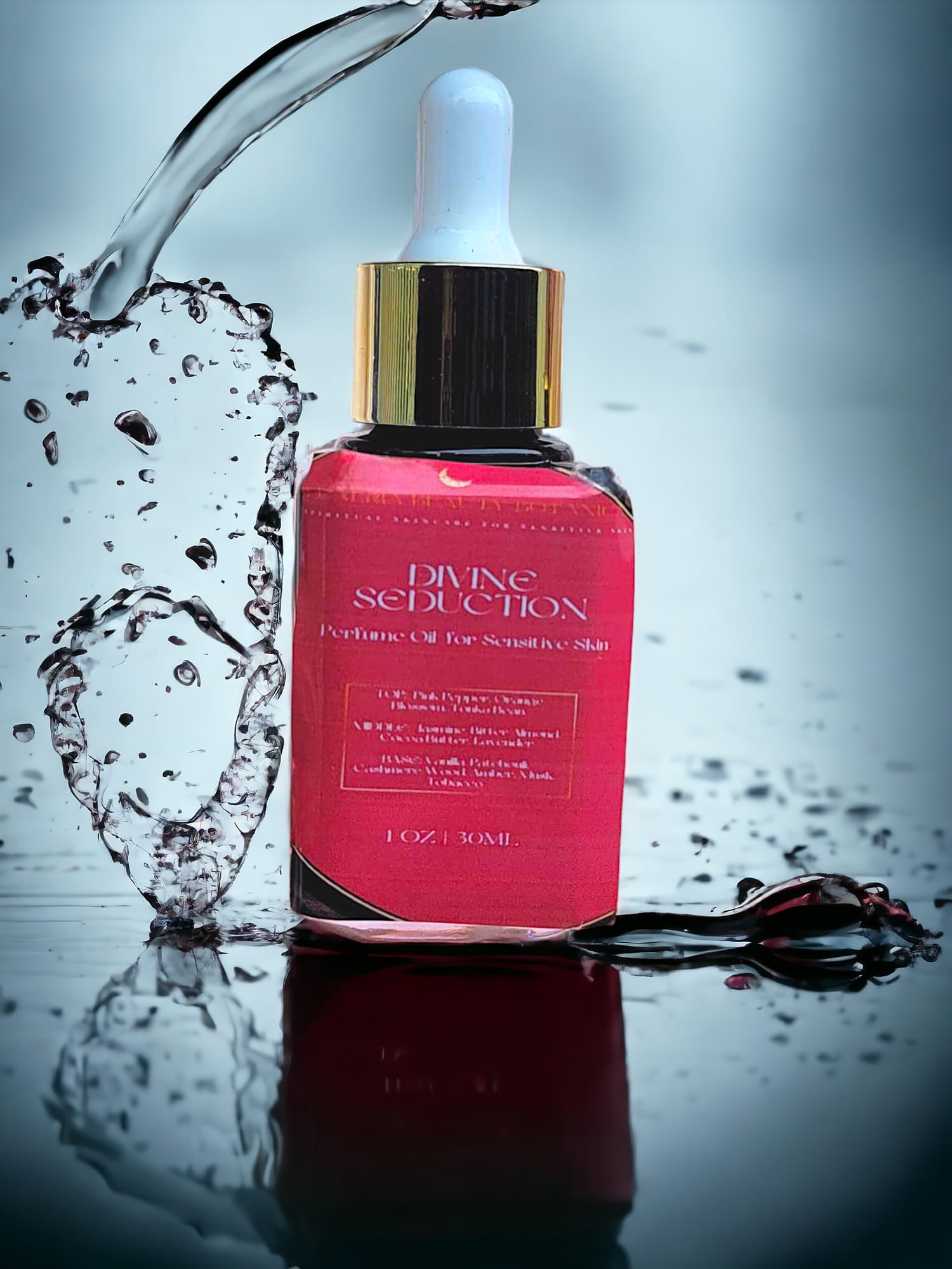 Divine Seduction: Alluring Oil-Based Perfume For Sensitive Skin - Luneria Beauty Botanica
