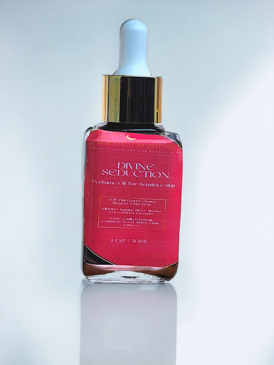 Divine Seduction: Alluring Oil-Based Perfume For Sensitive Skin - Luneria Beauty Botanica