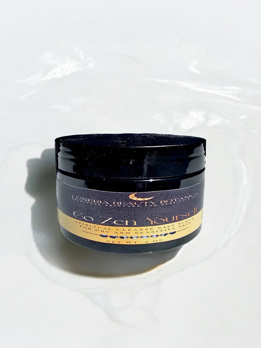 Go Zen Yourself Scrub - Transformative Skin Journey with Natural Exfoliants - Luneria Beauty Botanica