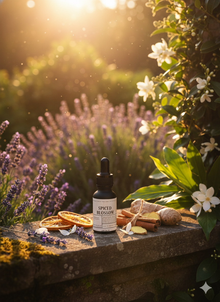 Spiced Blossom: An All-Natural Oil-Based Perfume