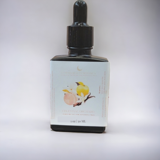 Celestial Orchard: A Fun and Sophisticated Oil-based Perfume - Luneria Beauty Botanica